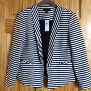 NWT Ann Taylor Striped Blazer, size 0